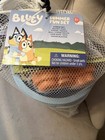 New Bluey Beach Toys Set   9pc Sand Toys   Bucket   Ages 3-10 Med Summer Travel