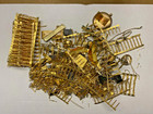 500 Grams Of Connector Pins jewelery  Computer Gold Plated Scrap Recovery