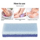 Reusable Foot Pumice Sponge  Exfoliating Callus Remover Scrub Tool