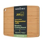 Tabla De Cortar De Bamb   Apta Para Lavavajillas De 15 4 X 11 7 15 4 l X 11 7 w
