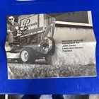 Vintage John Deere Sales Brochure Lawn Tractors Attachments Riding Mowers  t1 