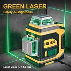 Prexiso Rechargeable 360   Self Leveling Green Laser Level With Tripod Automatic