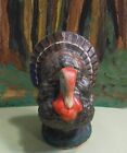 Large 5  Us Zone German Thanksgiving Turkey Candy Container - Mache  Composition