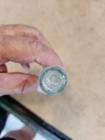 4 25  Antique Aqua Medicine Bottle   as 10-1 
