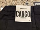 Charlotte Russe Womens Cargo Shorts Black Size M