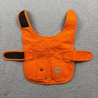 Carhartt Dog Chore Coat Size Small Blaze Orange Hunting Jacket Vest