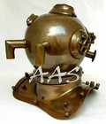 Antique Scuba Steel   Brass Diving Helmet Us Navy Mark V Deep Sea Marine Divers