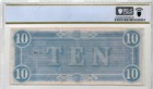 1864 Confederate States Of America  10 Note Richmond T-68   Pcgs 65 Ppq