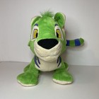Neopets 2008 Green Kougra Series 1 Plush 11  Stuffed Animal Neo Pets Jakks 