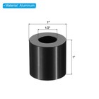 10 Pcs M12 Aluminum Spacers Metal Spacer Aluminum 1 2  Id X 1  Od X 1  L