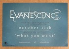 Evanescence - Self-titled Rare Promo Collectible Card  11