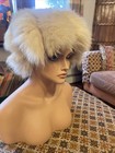 Beautiful Vintage Ivory Fur Hat Union Made