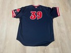 Joe Jones Game Used Worn Portland Sea Dogs Blue Jersey