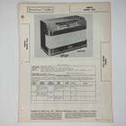 1946 Temple Radio Model F616 Wire Schematic Service Manual Vintage Original