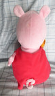 Ty Beanie Baby Peppa Pig With Teddy Bear Tall Stuffed Plush Toy