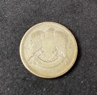 1947 Middle East 50 Piastres 0 6000 Silver Asw 0 0965 Oz Free Shipping