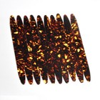 10pcs Gauge 0 71mm Celluloid Strips Oud Pick Reeshe For Oud Qadim Brown Tortoise
