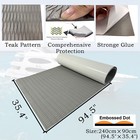 Eva Foam Boat Flooring Non-slip Decking Replacement For Bass Boat Carpet   Gray