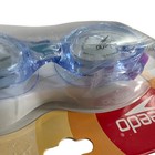 Speedo Boomerang Adult Swim Goggles Blue Clear Anti-fog Uv Protection New