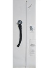 White Base Cb Antenna 5  Tunable With Coax Cable Firestik Fs5w Iba-5 No Radials