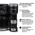 Keurig K-duo Hot Iced Single Serve Carafe Coffee Maker New 2nd Edit 
