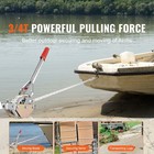 Uimoso Rope Puller Come Along Winch 3 4ton 1653lb Capacity 100  Of 0 6  Dia Rope