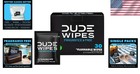 30 Count Hypoallergenic Flushable Adult Wipes - Eco-friendly Travel Essential