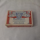 Vintage Budweiser Beer Playing Cards  Deck Made In Usa Advestising Beer Bar