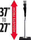 Portable Batting Tee - Industrial Grade Adjustable Baseball And Softball Hitting