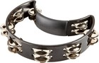 Rhythmtech Rt1010 Tambourine  Nickel Jingles  Black