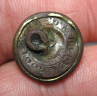 Dug Civil War Confederate Mississippi  c  Cavalry Vest Button