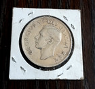     canada 1949 1 Dollar Silver Newfoundland Ship Ef au Georgivs Vi Dei Gratia Rex