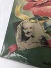 Vintage 1946 Betty Grable Uncut Cut Out Paper Dolls Coloring Book