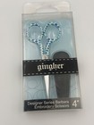 Nib  sealed  Italian Gingher Designer Series 4  Embroidery Scissors Barbara
