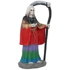 Santa Muerte 9  Inch Statue   Holy Death Statue Grim Reaper   Multicolor