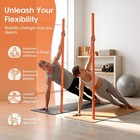 Yoga Stick  Upgraded 5ft Sturdy Steel Mobility Stick  Adjustable Exercise Equipm