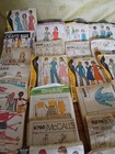 50   Box Of Vintage Sewing Patterns  Mccall   s  Simplicity  Very Easy Vogue