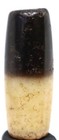 Ancient Rare Tibet Chung Dzi Authentic Powerful Black And White Old Dzi Bead