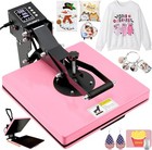 15 x15  Diy Digital Clamshell T-shirt Heat Press Machine Sublimation Transfer    