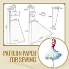 Dotted Pattern Paper For Sewing  45 Inch X 10 Yards Tracing Paper For Pattern Dr