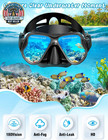 Mask Fins Snorkel Set  Snorkeling Gear For Adults  Panoramic View Snorkel Mask A
