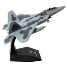 1 100 F-22 Aircraft Model Simulation Raptor Fighter Aviation Military Ornaments