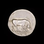 27 Bc-ad 14 Augustus  Ar Denarius Vf