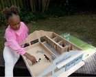 Breyer Farms Deluxe Arena Stable Playset With Horses And Accessories 24 25 Inch