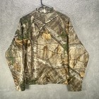 Scent Lok Jacket Mens Medium Realtree Xtra Camo Lightweight Full Zip Hunting