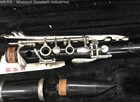 Conn Black Silver Clarinet Woodwind Instrument Case Included Musical Instruments
