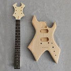 Diy Electric B c Rich Guitar Kit 24frets Bolt On Mahogany Body Maple Neck Bonenu