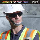 28 Pack Safety Glasses  bulk Pack Of 24 4  Unisex Black Tinted Anti-scratch Prot