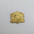 Vintage 1934 Dog License Tag Brass Jackson Co  Michigan Antique Pet Id