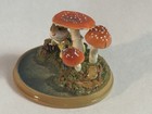 Wee Forest Folk Retired Miniature Figurine Pm-5 Raindrops  wp  2001 Updated 
